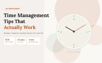 Time Management Tips That Actually Work in Real Life