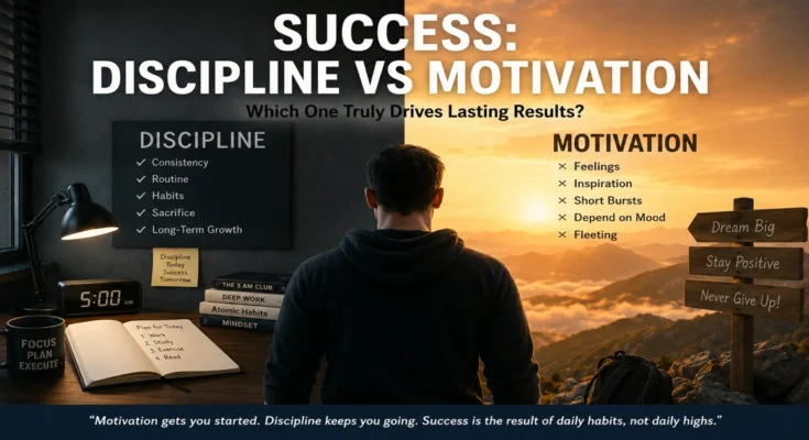 Success: Discipline vs Motivation 2026